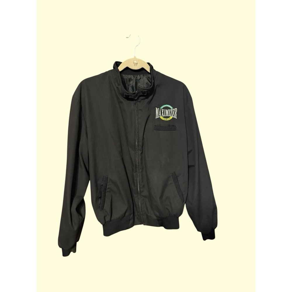 Vintage K-Products John Deere Maximizer Combines Full Zip Jacket Sz XL GTub4